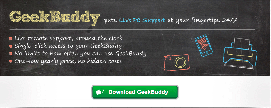 GeekBuddy screenshot